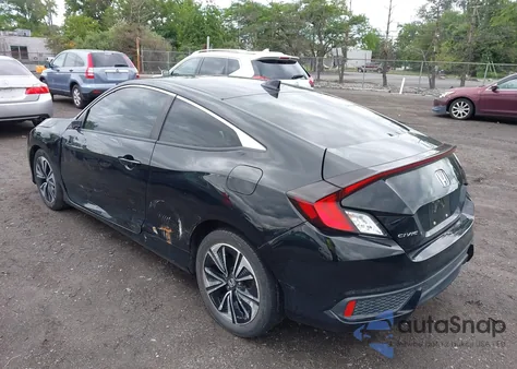 2017 Honda Civic Ex-T из США, поврежденный, VIN 2HGFC3B38HH357333